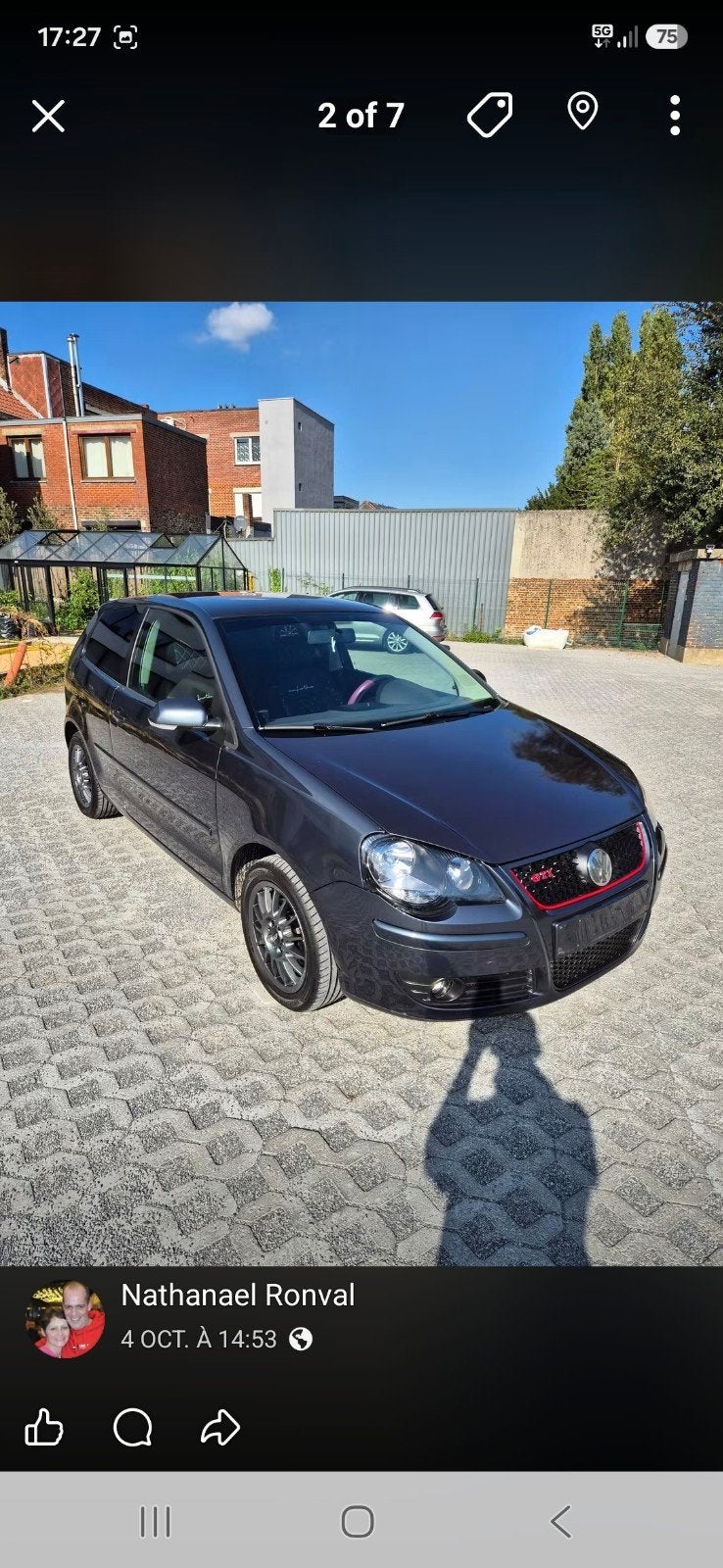 vw polo, Auto's, Voorwielaandrijving, 1400 cc, 3 deurs, Kunstmatig leder