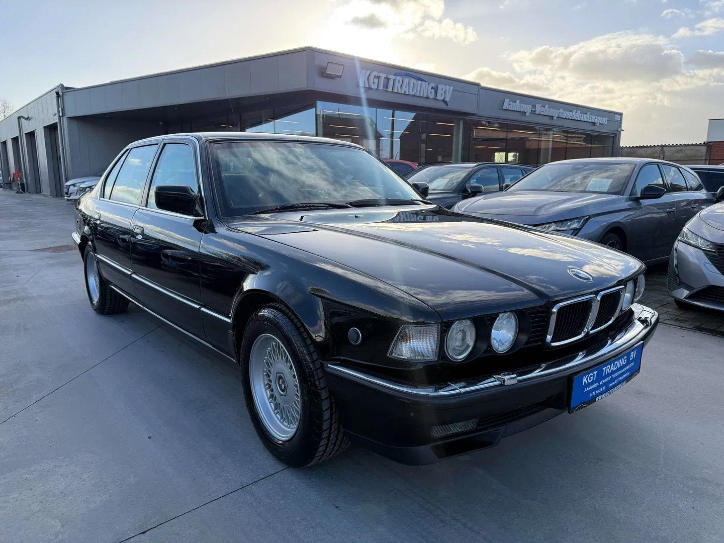 BMW 7 Serie 750 iL OLDTIMER B6 Gepantserd Unieke Staatslimou, 4 deurs, Zwart, Zwart, Leder