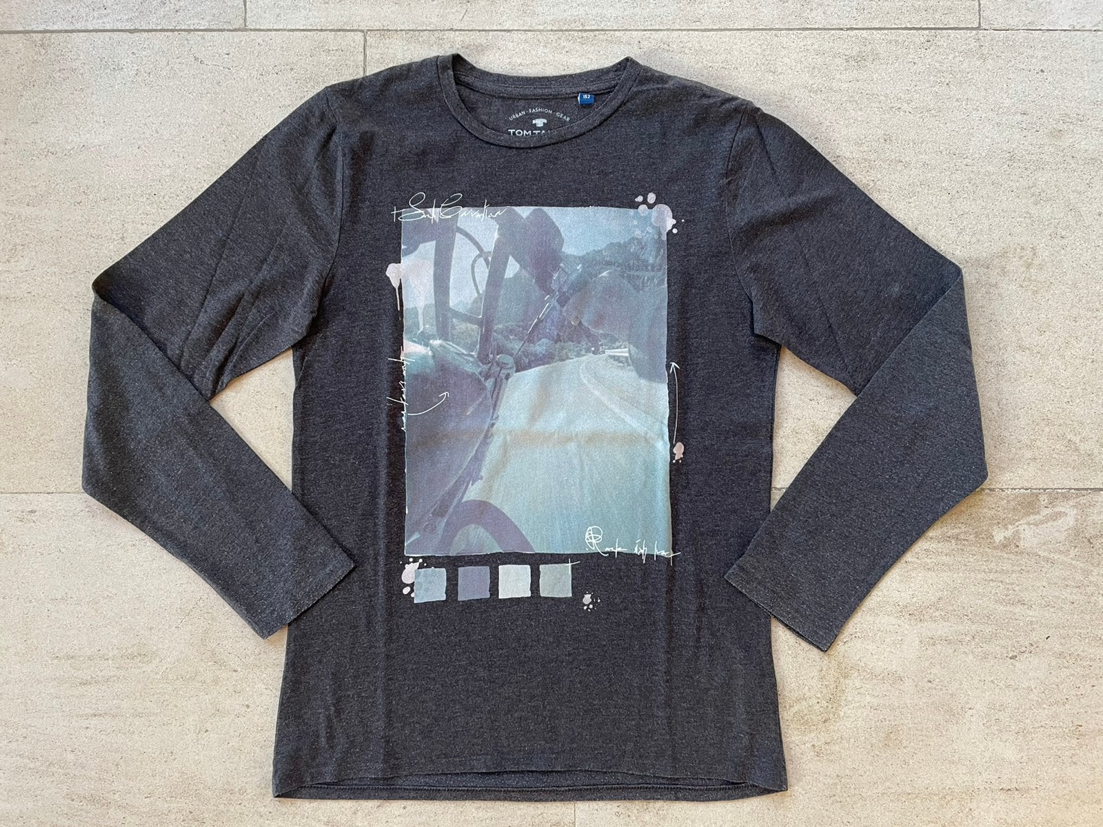 Mooie longsleeve Tom Tailor maat 152, Tom Tailor, Gebruikt, Ophalen of Verzenden, Shirt of Longsleeve