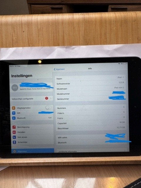 Ipad mini 2, Informatique & Logiciels, Apple iPad Tablettes, Enlèvement ou Envoi, 9 pouces, Utilisé, 16 GB