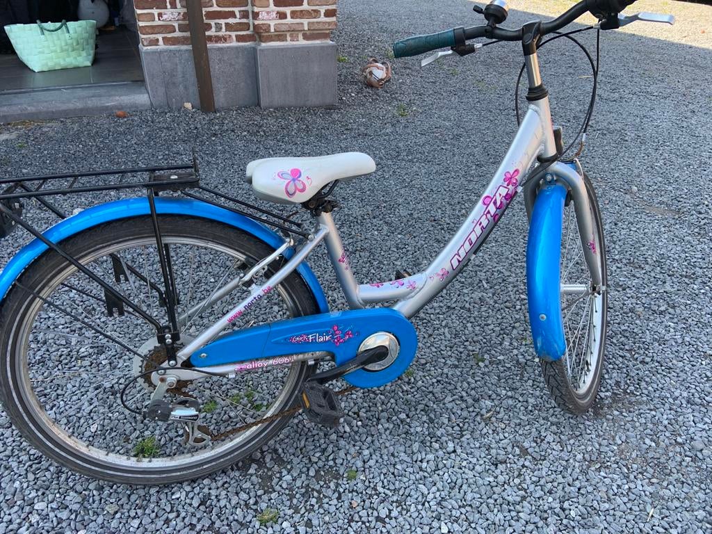 Kinderfiets meisje, Fietsen en Brommers, Fietsen | Kinderfietsjes, Ophalen, Gebruikt, Velgrem, 16 tot 20 inch