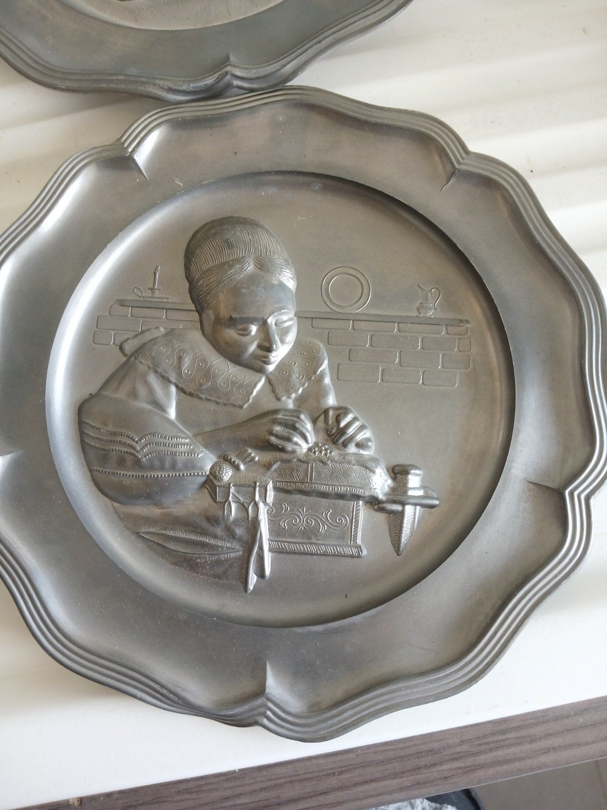borden tin, Antiek en Kunst, Ophalen