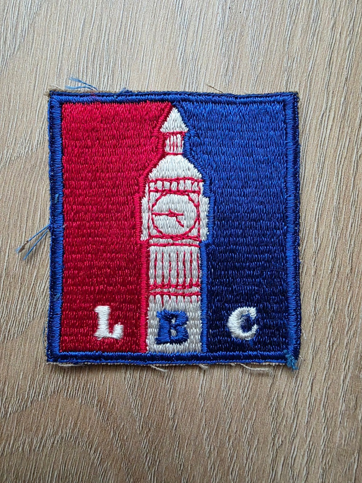 US WW2 London Base Command patch whiteback, Verzamelen, Ophalen of Verzenden