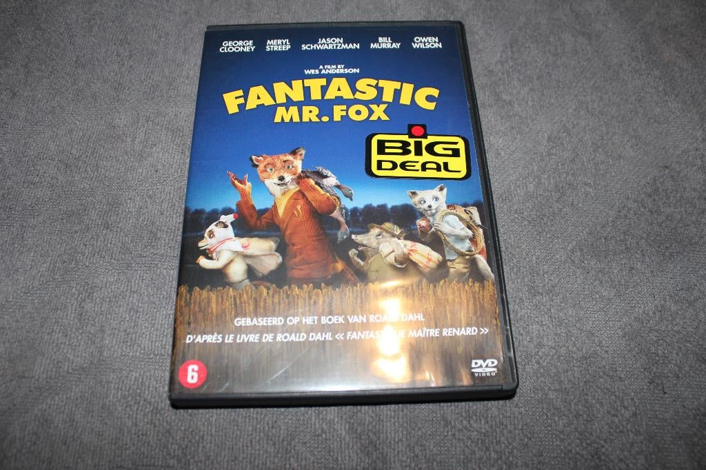 DVD Fantastic Mr Fox, À partir de 6 ans, Poupées ou Stop motion, Enlèvement ou Envoi, Américain