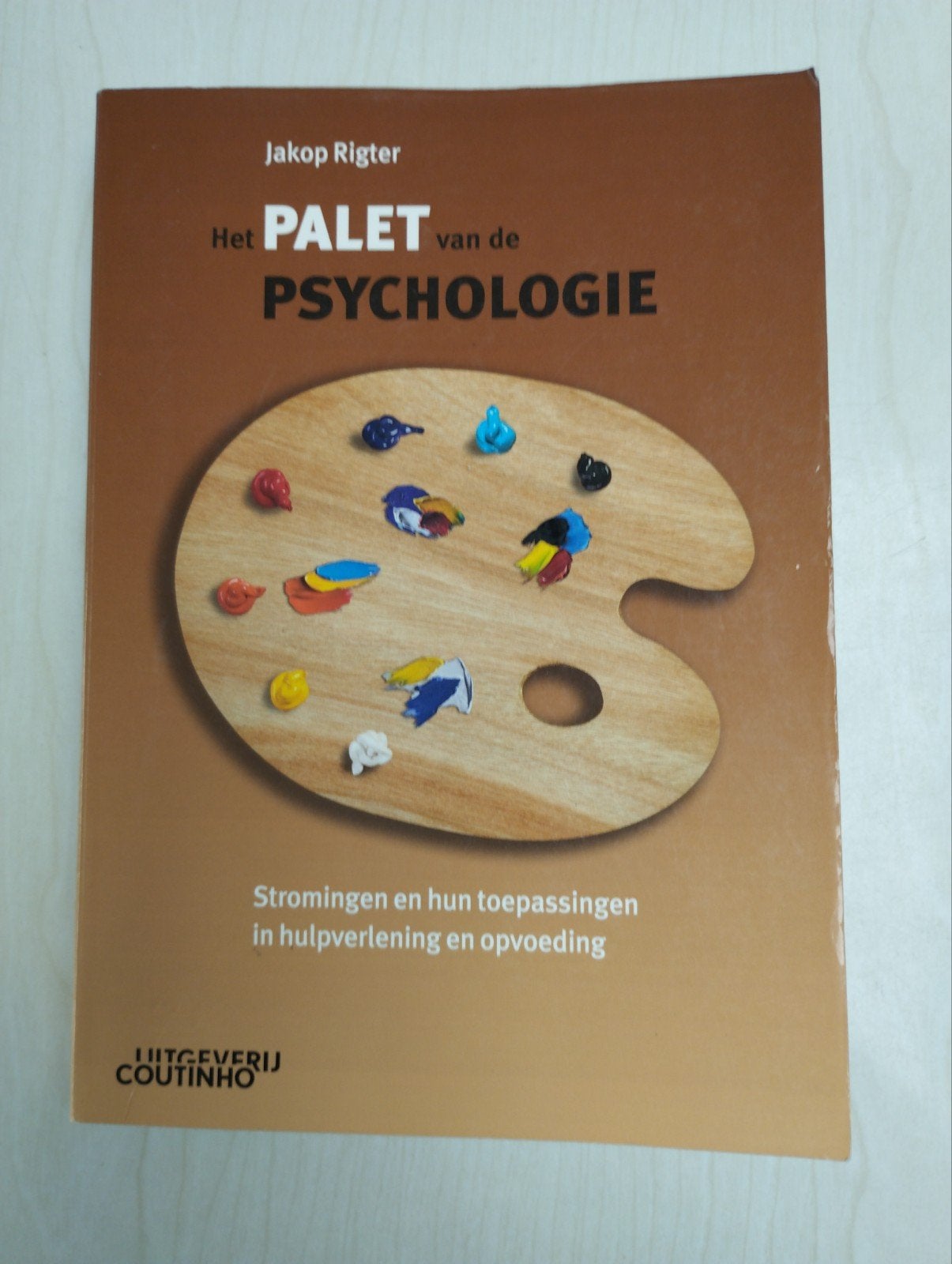 Jakop Rigter - Het palet van de psychologie, Boeken, Ophalen of Verzenden, Jakop Rigter