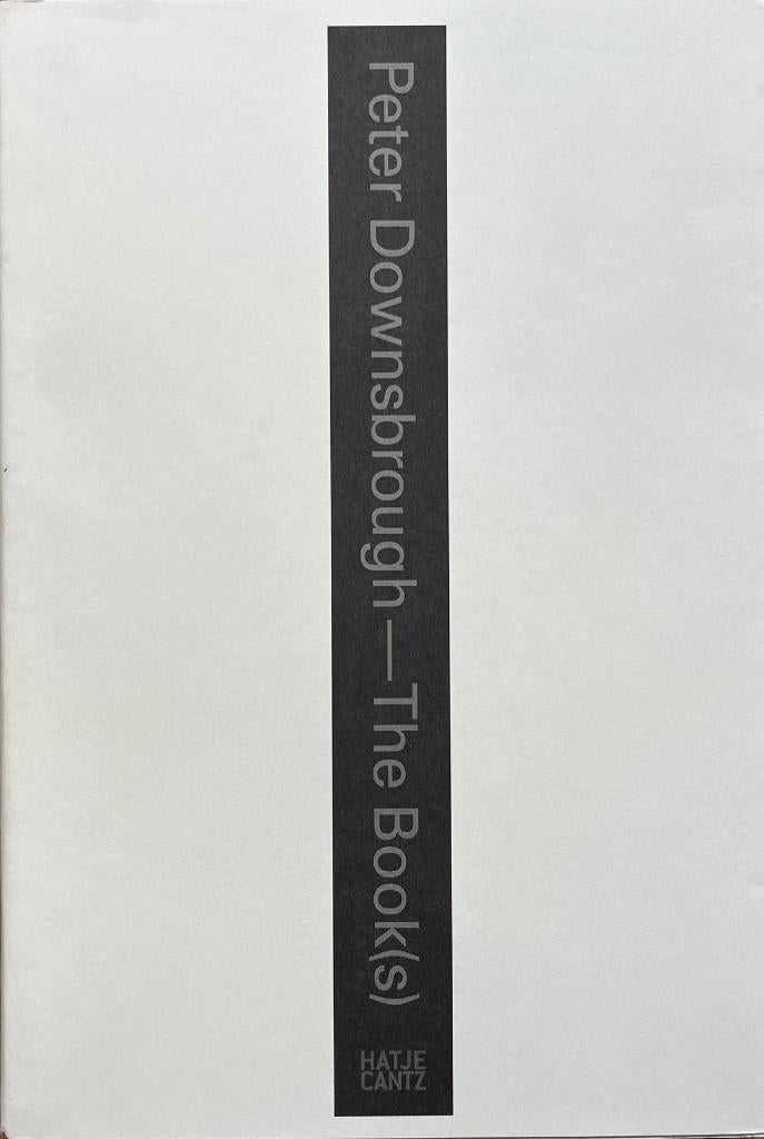 Peter Downsbrough - The Book(s) (gesigneerd), Boeken, Kunst en Cultuur | Beeldend, Zo goed als nieuw, Ophalen of Verzenden