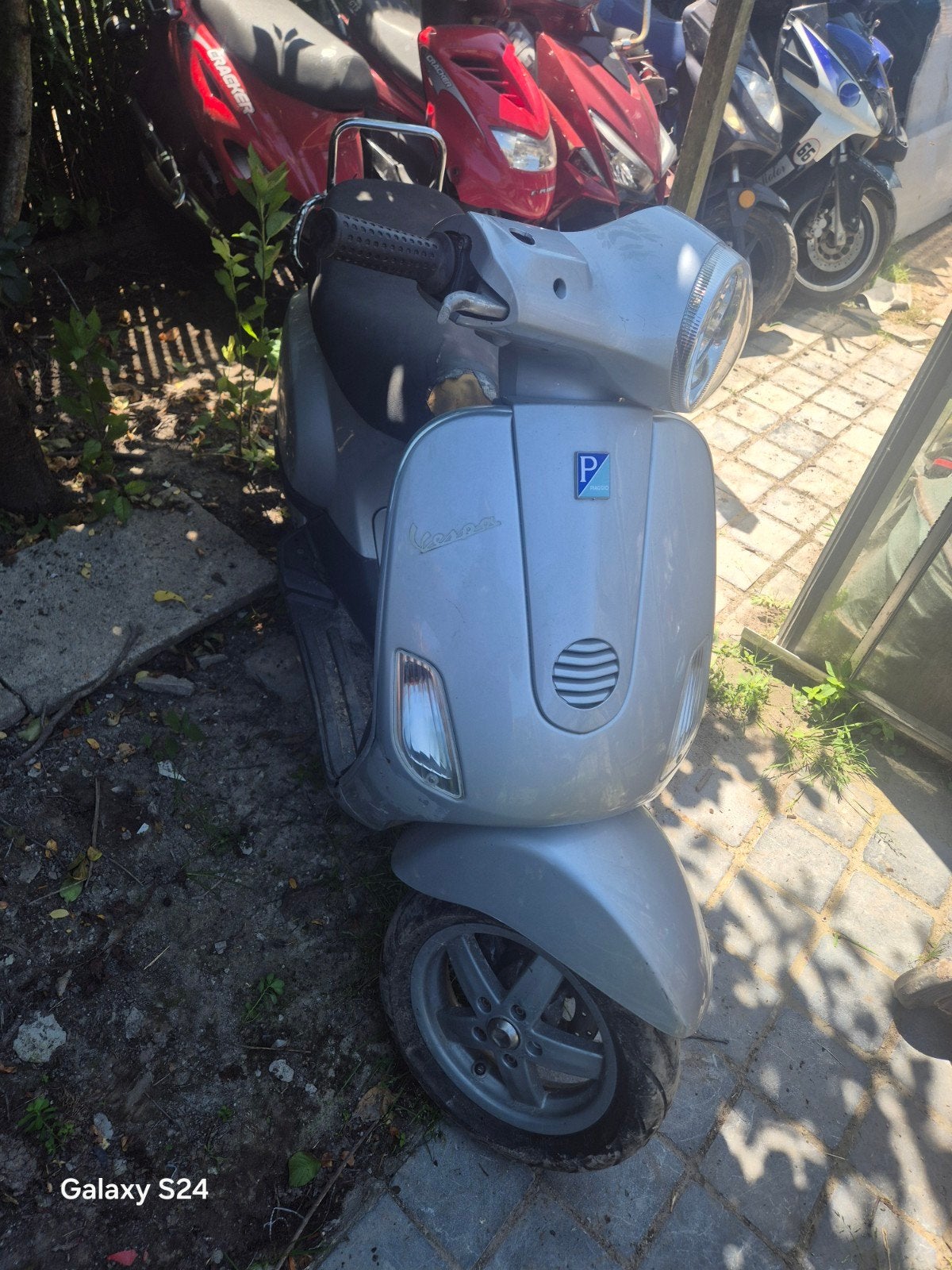 Piagio vespa lx50 project, Ophalen