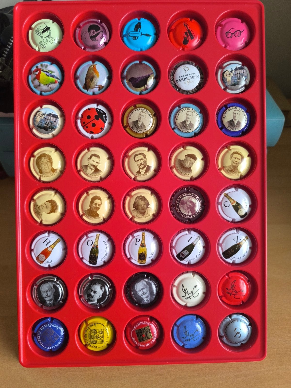 Lot van 40 Champagne capsules, Verzamelen, Complete verzamelingen en Collecties, Ophalen of Verzenden