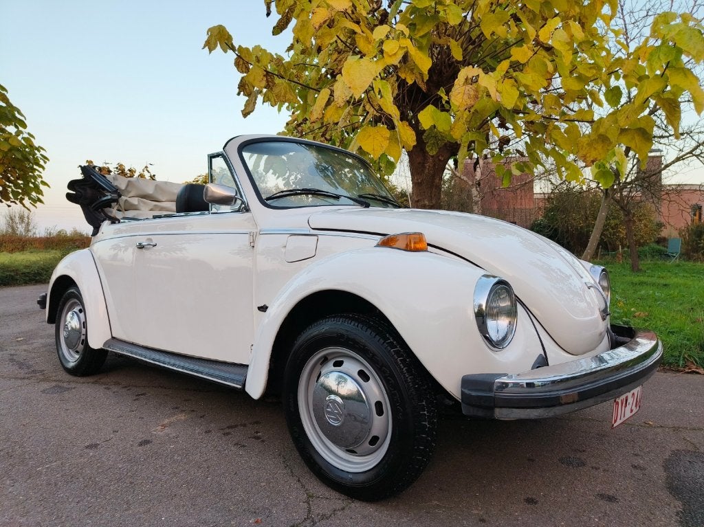 Volkswagen Beetle Cabriolet Super Beetle 1978, Autos, Achat, Cabriolet, Noir, 2 portes