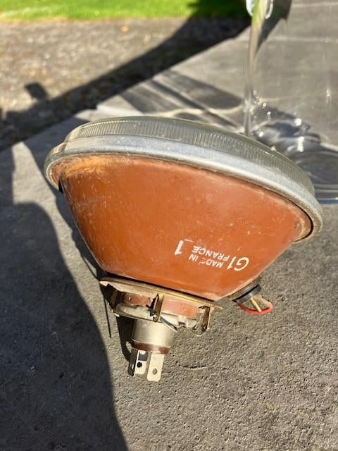 PHARE DE VOITURE CIBIE OLDTIMER G1 154 E2, Enlèvement ou Envoi, Utilisé