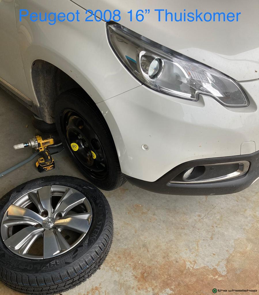 Reservewiel Thuiskomer Origineel 16 inch OEM PSA P2008 Opel, Gebruikt, -, -, Banden en Velgen