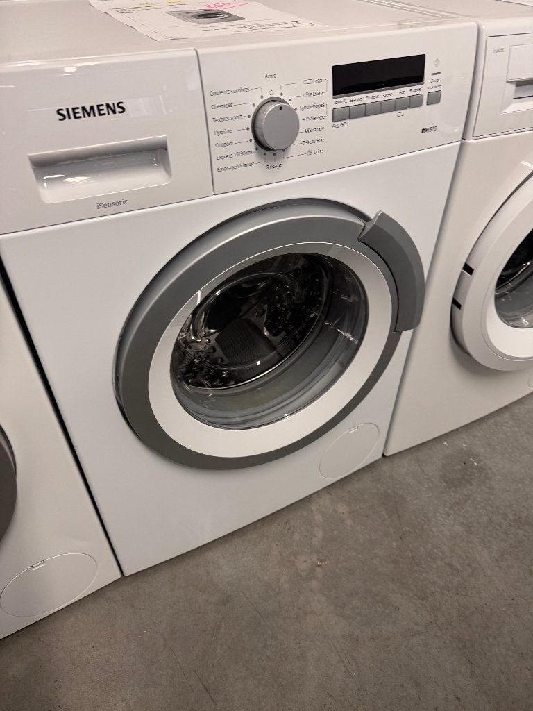 Siemens Compact-wasmachine, Elektronische apparatuur, Wasmachines, Refurbished, Voorlader, 6 tot 8 kg, Minder dan 85 cm, 1200 tot 1600 toeren