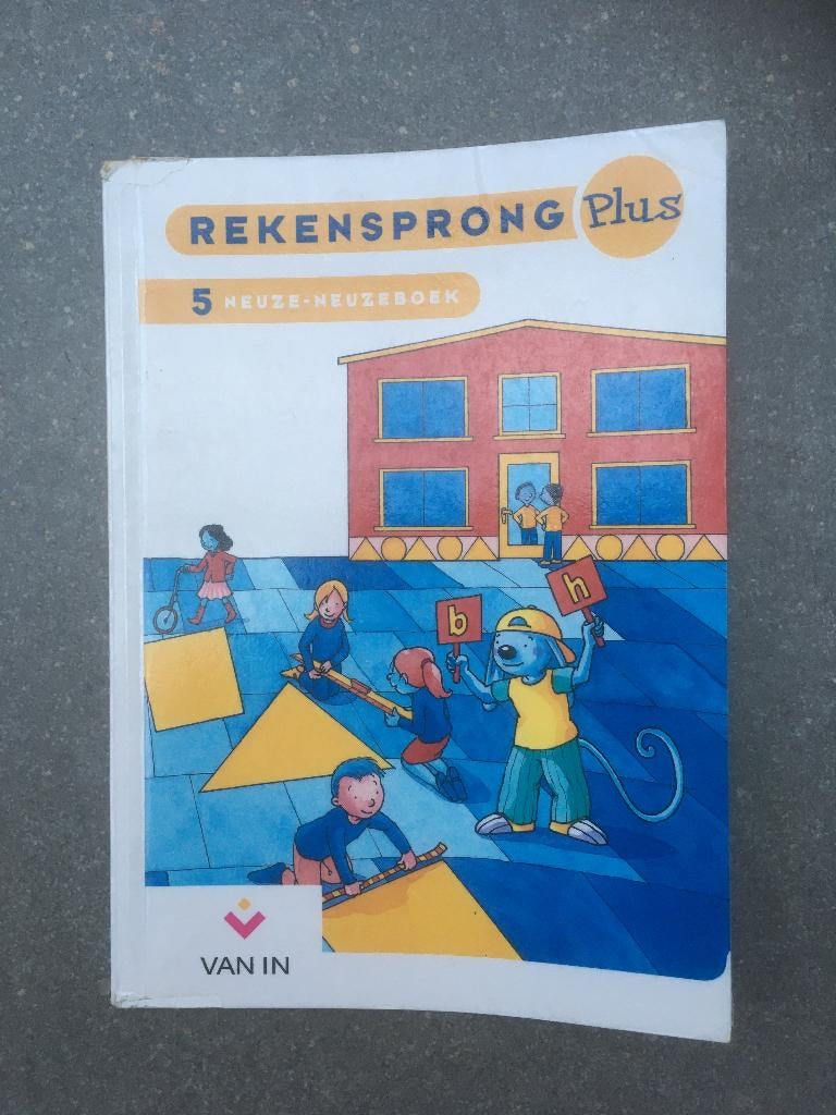 Rekensprong plus 5de: schriften en verbetersleutels, Gelezen, Wiskunde A, Ophalen of Verzenden, Van In