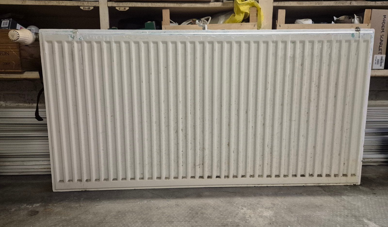 Radiateur utilisé 120x60 cm, Bricolage & Construction, Enlèvement, Utilisé, Radiateur, 30 à 80 cm