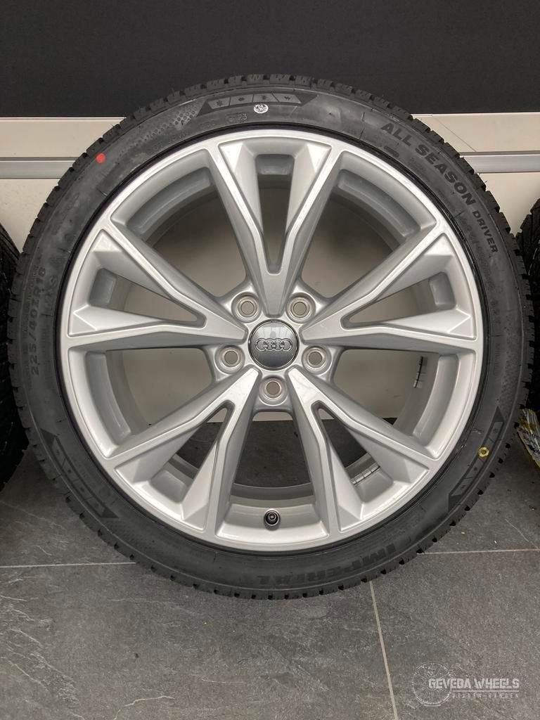 18'' originele Audi A3 / S3 velgen + nwe allseason banden, 18 inch, Gebruikt, -, -