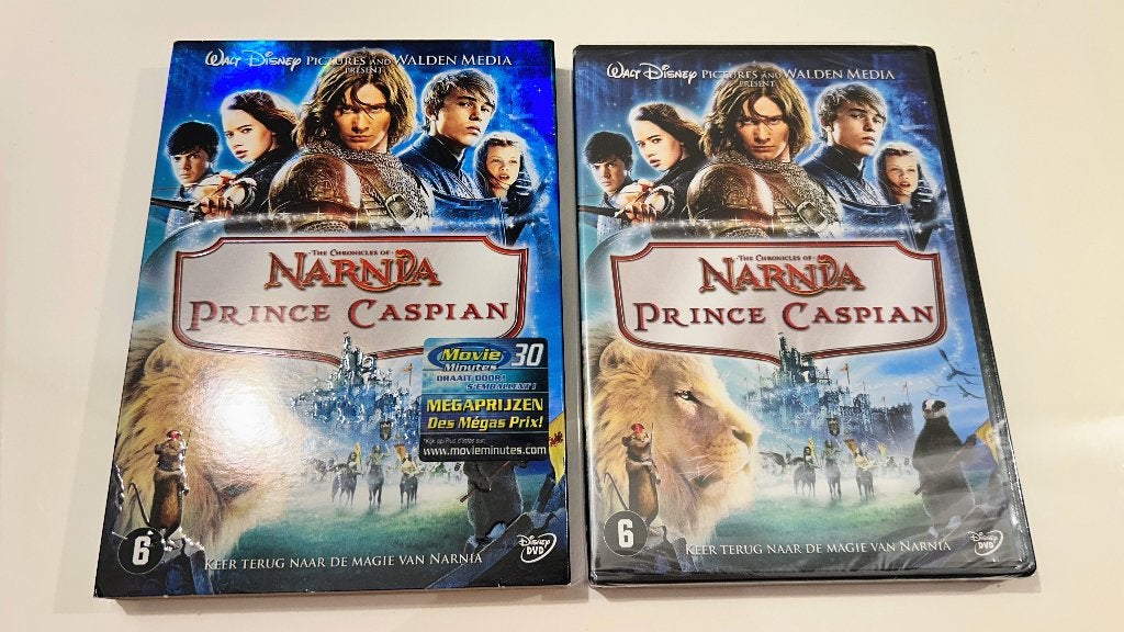 Disney: Narnia Prince Caspian DVD, Ophalen of Verzenden, Nieuw in verpakking, Inclusief doosje