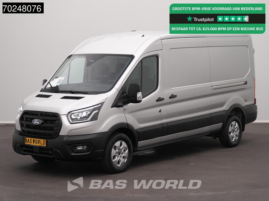 Ford Transit 165pk BPM VRIJ! Automaat 2025 model Dubbele sch, Auto's, Automaat, Stof, 1995 cc, 4 cilinders