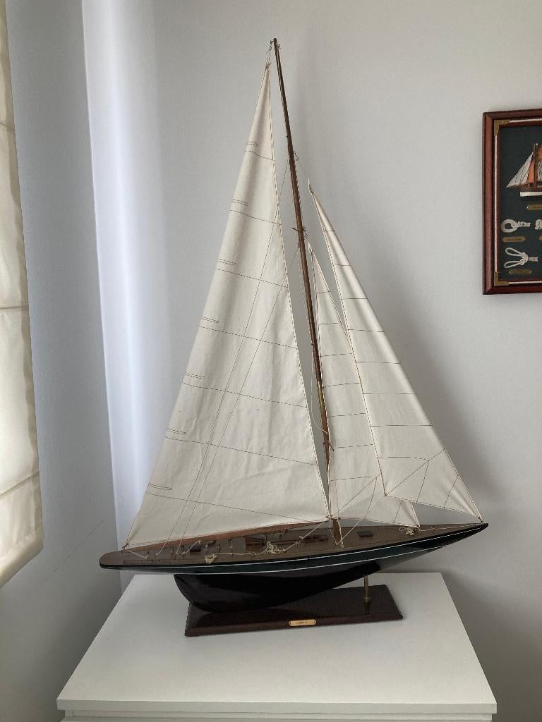 modèle de bateau, Zee en Strand, Utilisé, Bois, Fait main