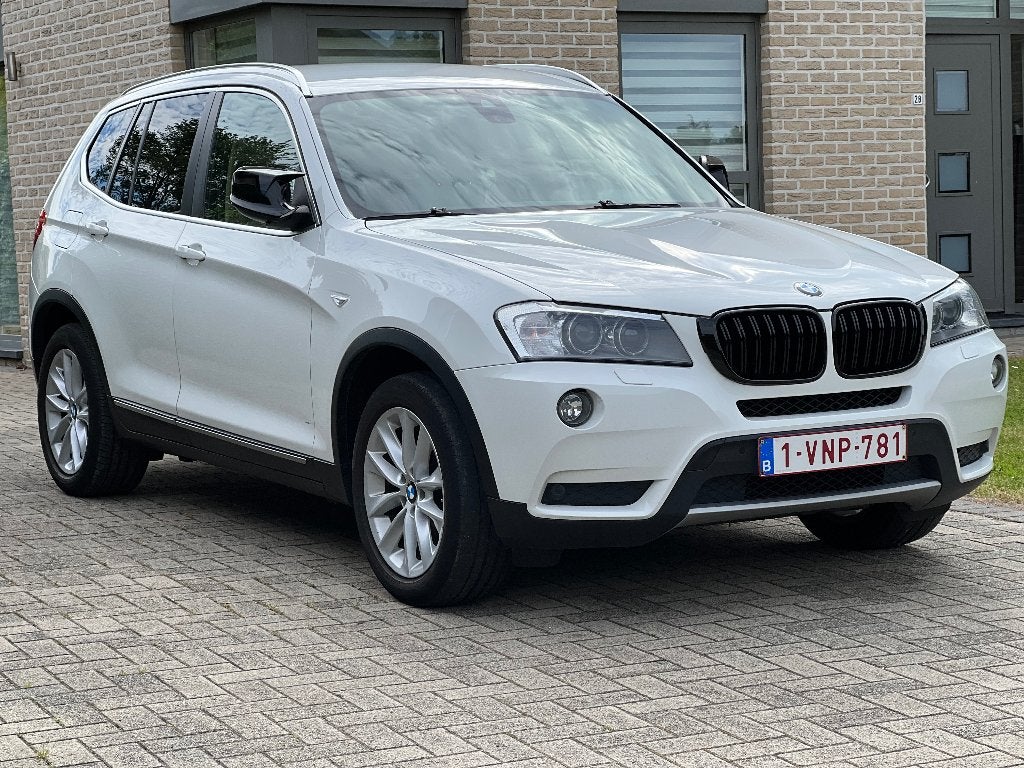Bmw x3 euro6 2013 camera line ass bots wrschwng cruise cntr, Automaat, Euro 6, Leder, Bedrijf