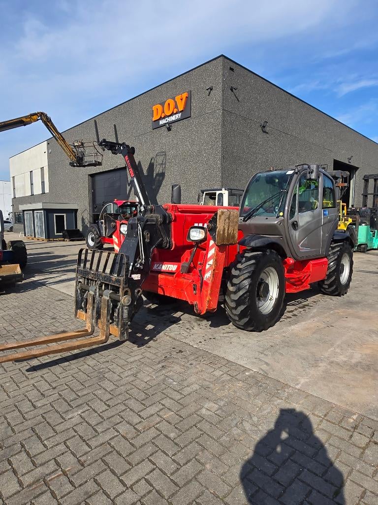 Manitou MT1440, Articles professionnels, Machines & Construction | Grues & Excavatrices, Enlèvement, Chariot télescopique