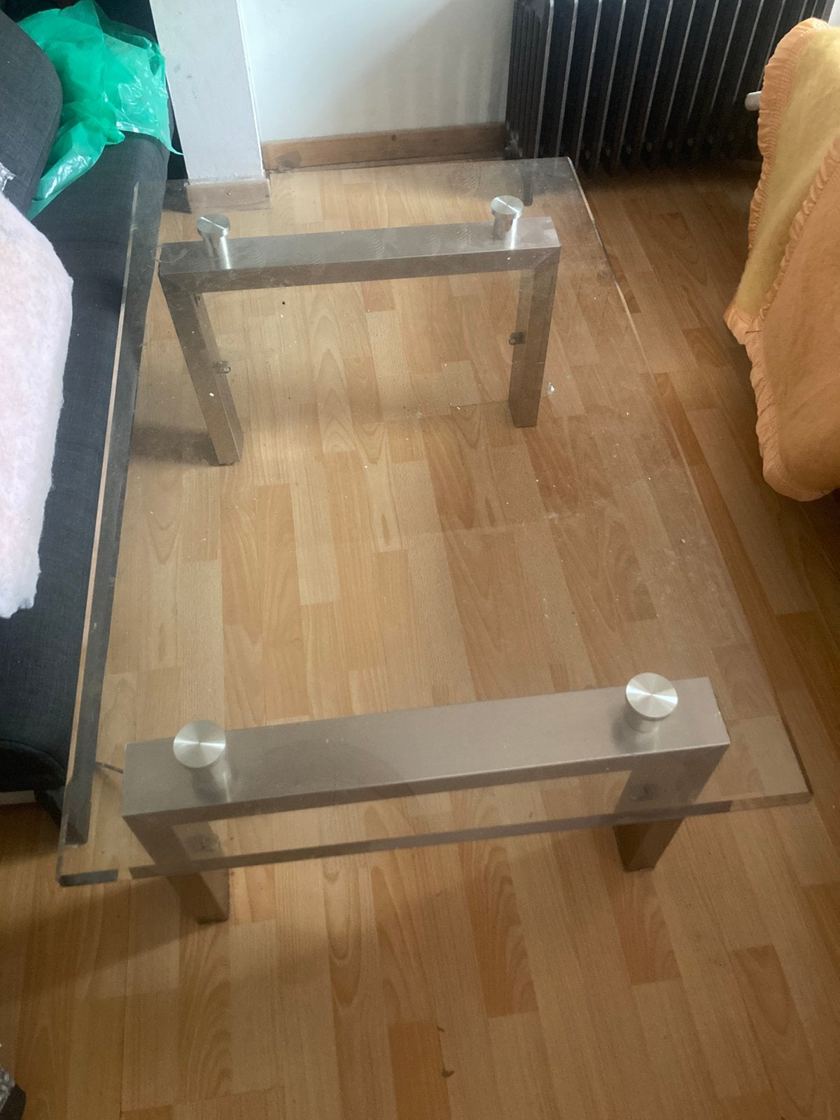 table basse en verre à donner, Enlèvement, Utilisé, Verre