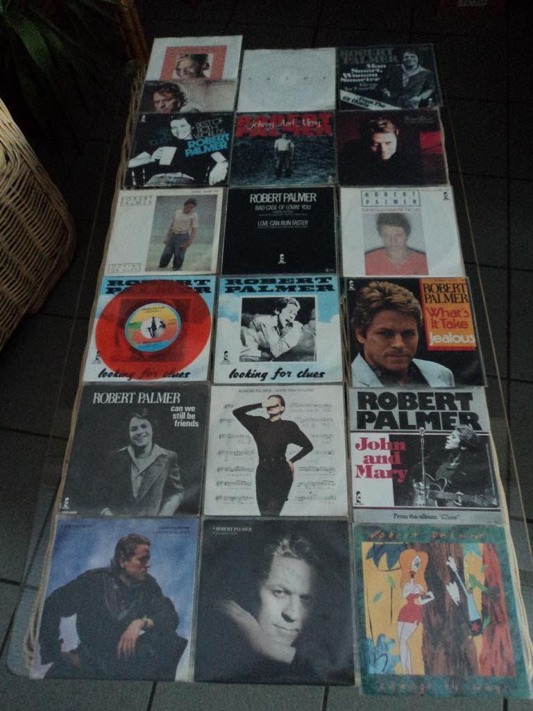 Robert Palmer lot van 19 singles voor 35 euro!, 7 inch, Single, Ophalen of Verzenden, Zo goed als nieuw