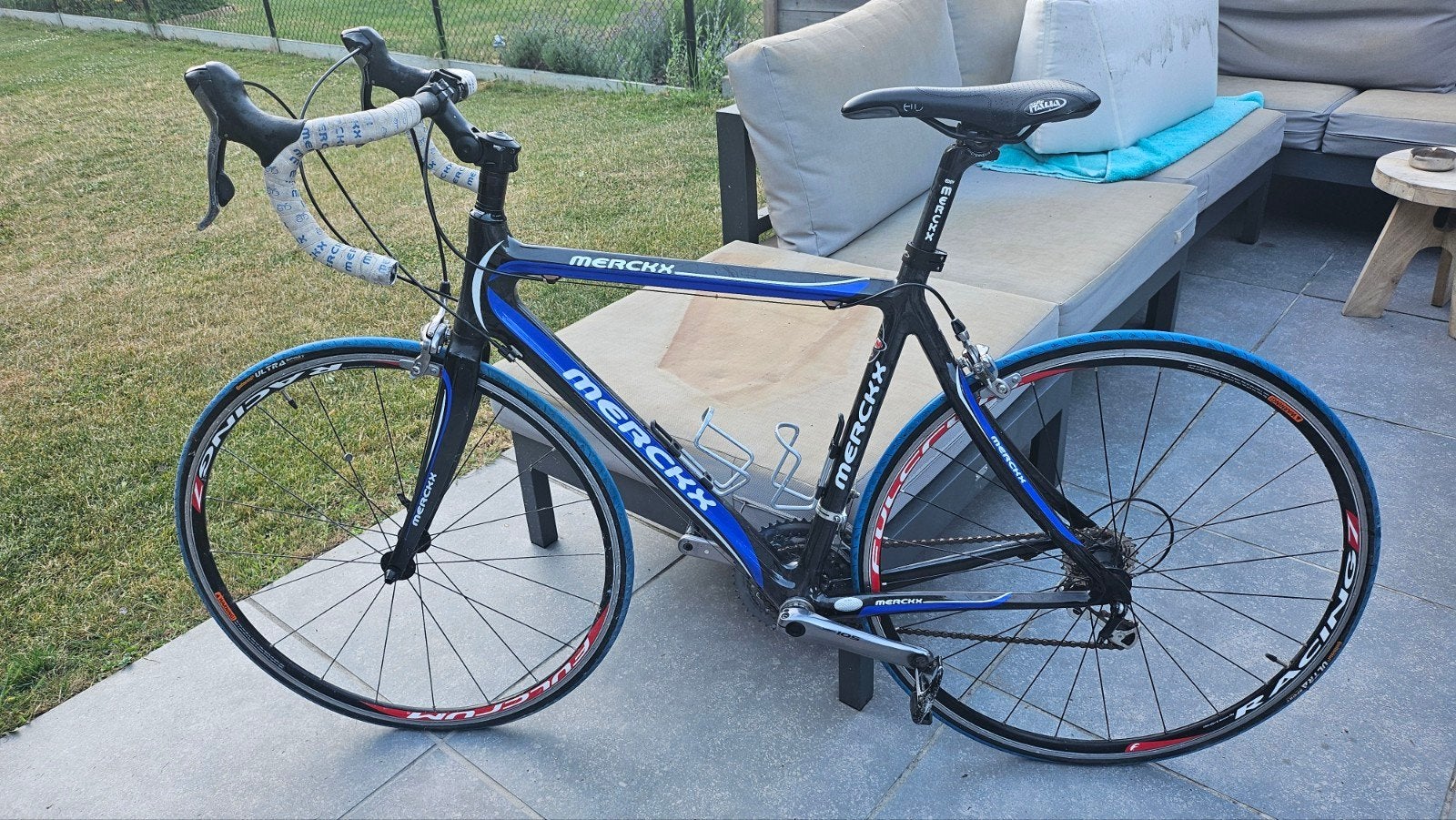 Eddy Merckx carbon Racefiets Framemaat 56, 53 tot 57 cm, Ophalen, Gebruikt