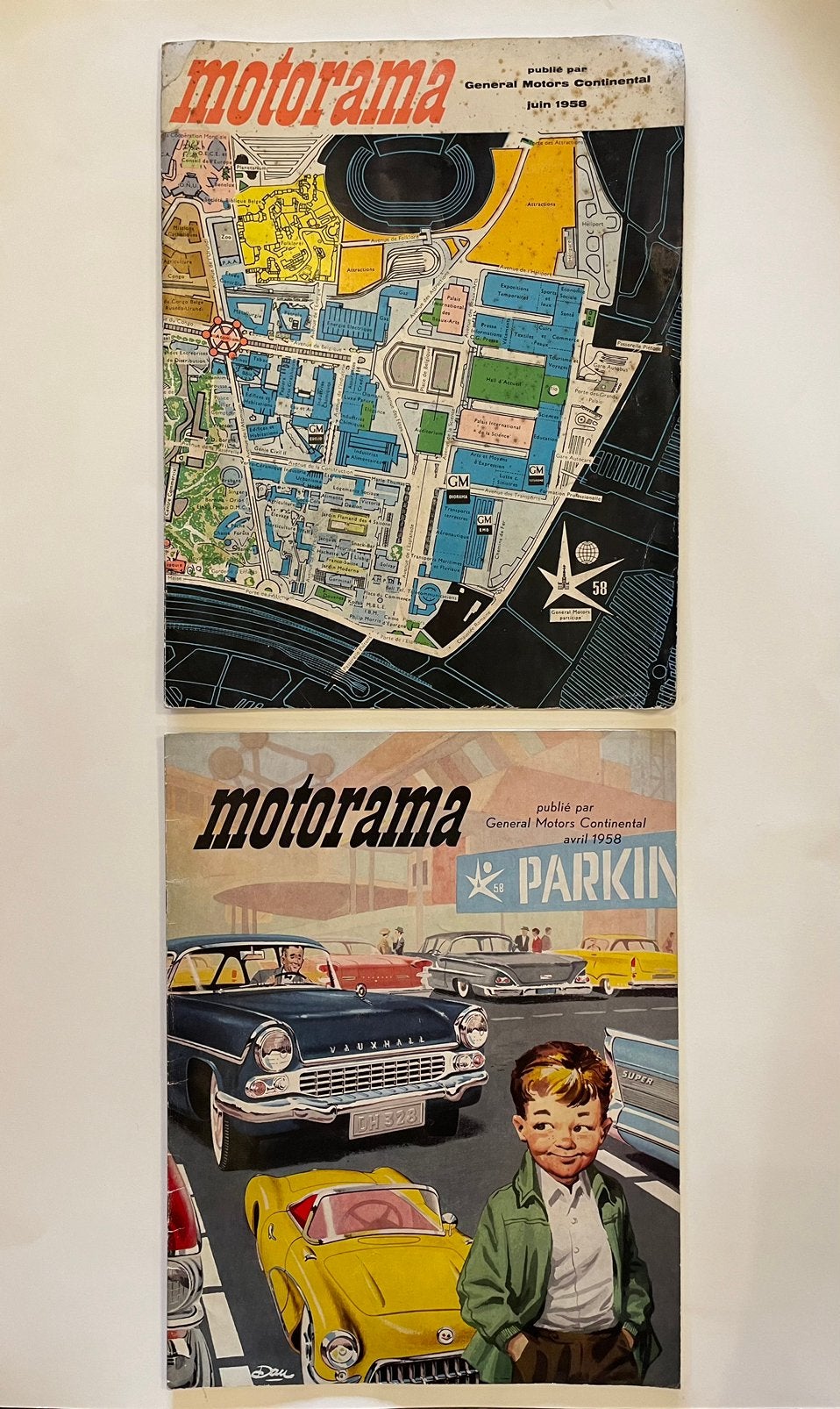Magazines Motorama 1958, Enlèvement ou Envoi