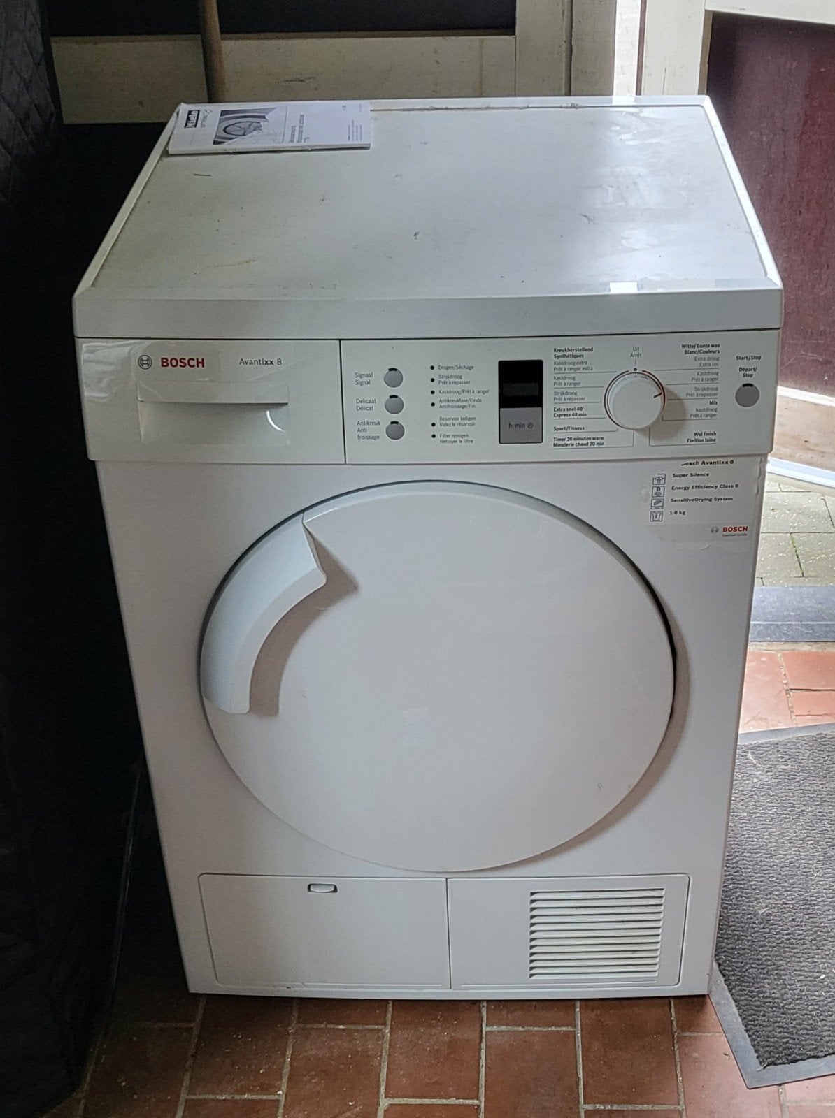 Bosch condensatie droogkast, Elektronische apparatuur, Ophalen