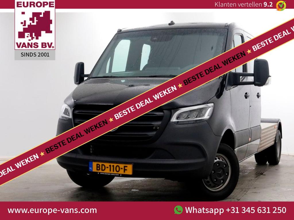 Mercedes-Benz Sprinter 519 CDI 190pk D.C. BE/C1E-Trekker Tre, Zwart, Mercedes-Benz, Bedrijf, Cruise Control