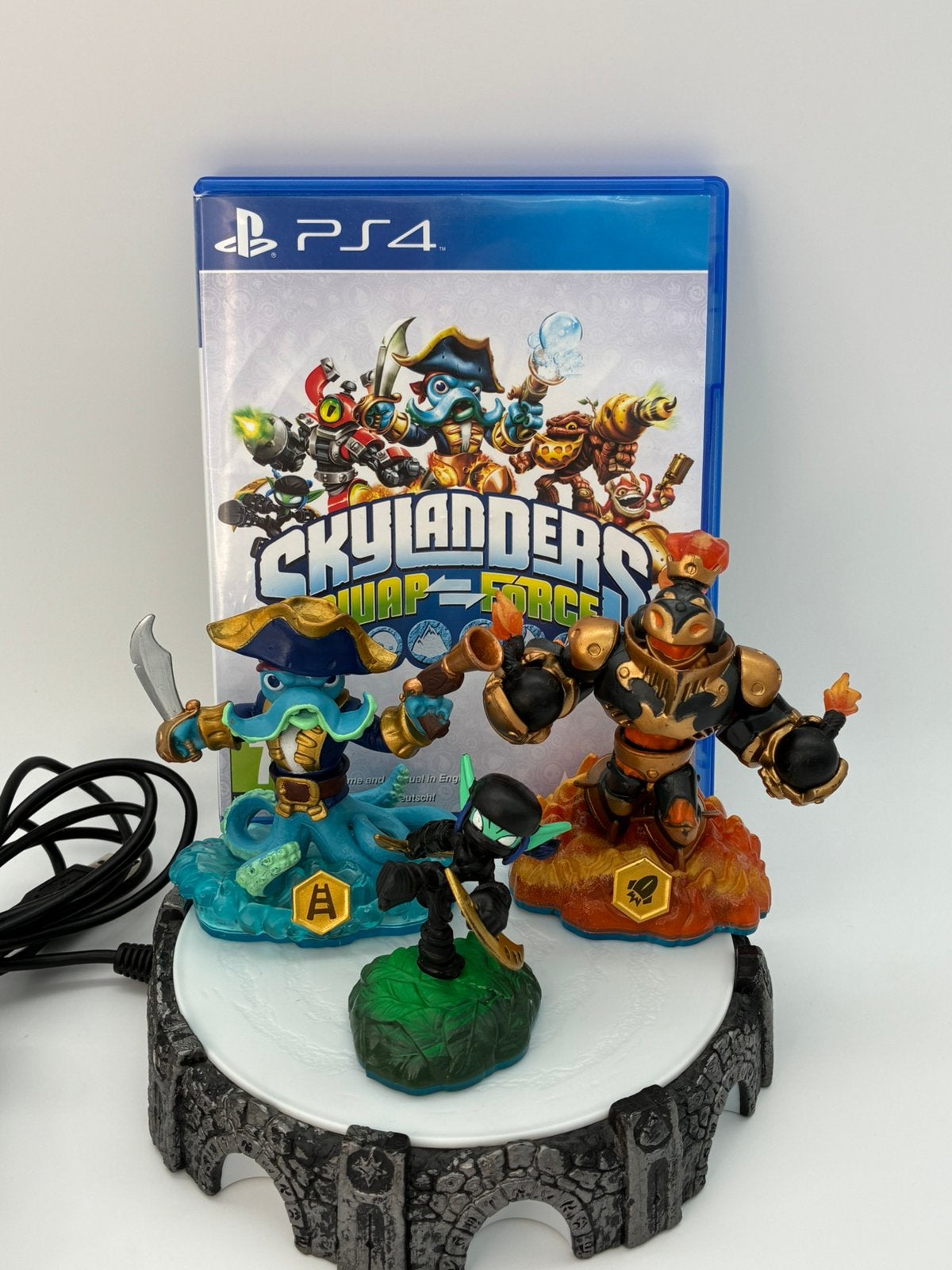 Kit de démarrage Skylanders Swap Force pour PS4, Envoi, Comme neuf