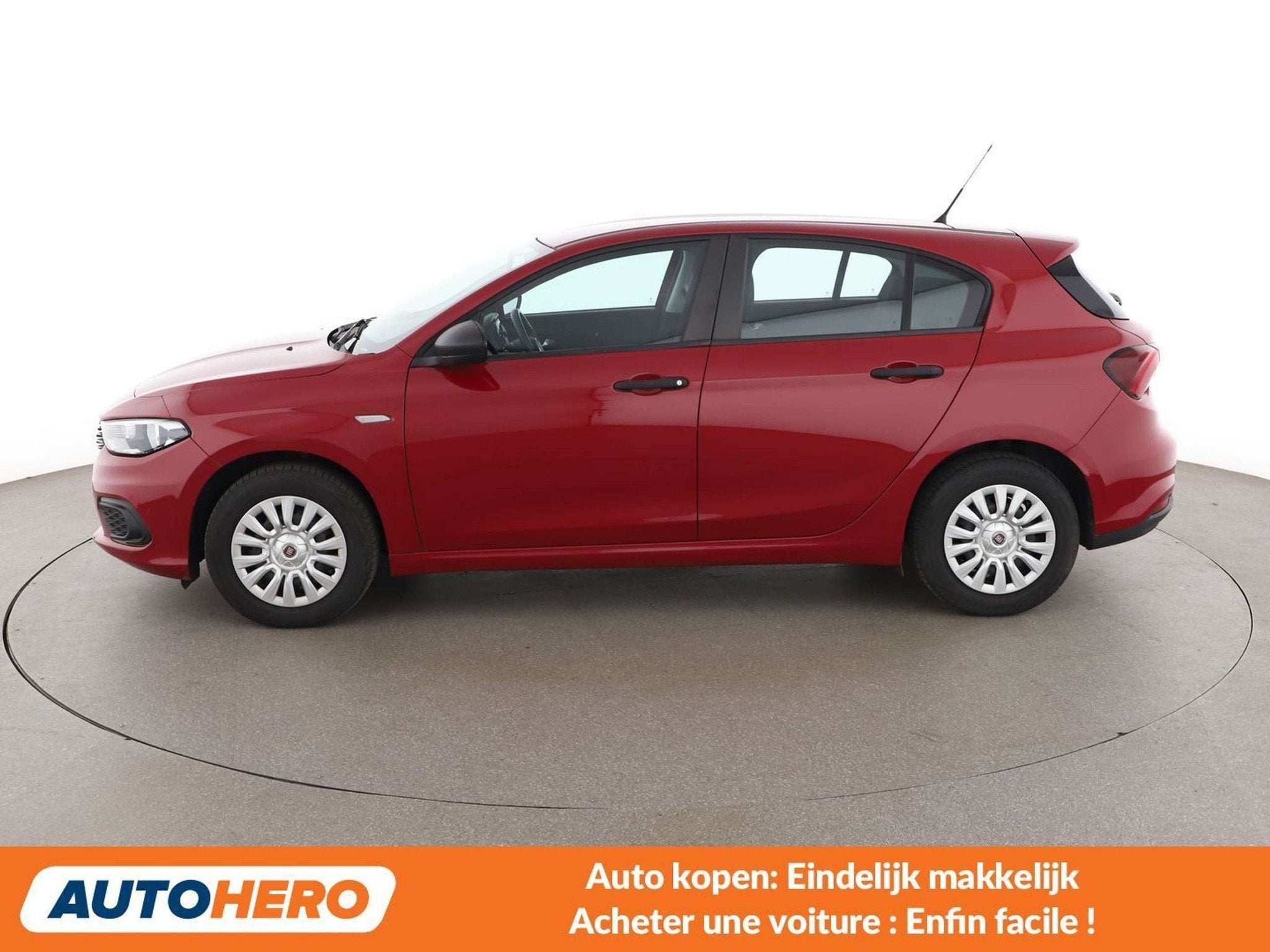 Fiat Tipo 1.4 Pop (année de construction 2017), Autos, Rouge, Achat, https://public.car-pass.be/vhr/b796e7d0-8d43-4cab-bab4-a5c76a022d65