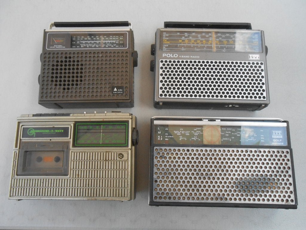 Oude radio's, Audio, Tv en Foto, Ophalen, Gebruikt, Radio