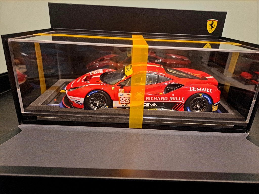 1:18 Looksmart Ferrari 488 GTE AF Corse 24H Le Mans 2023, Ophalen of Verzenden, Nieuw