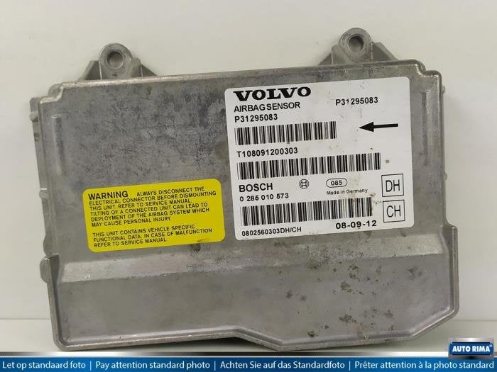 Module airbag d'un Volvo XC70, -, 3 mois de garantie, Utilisé, -