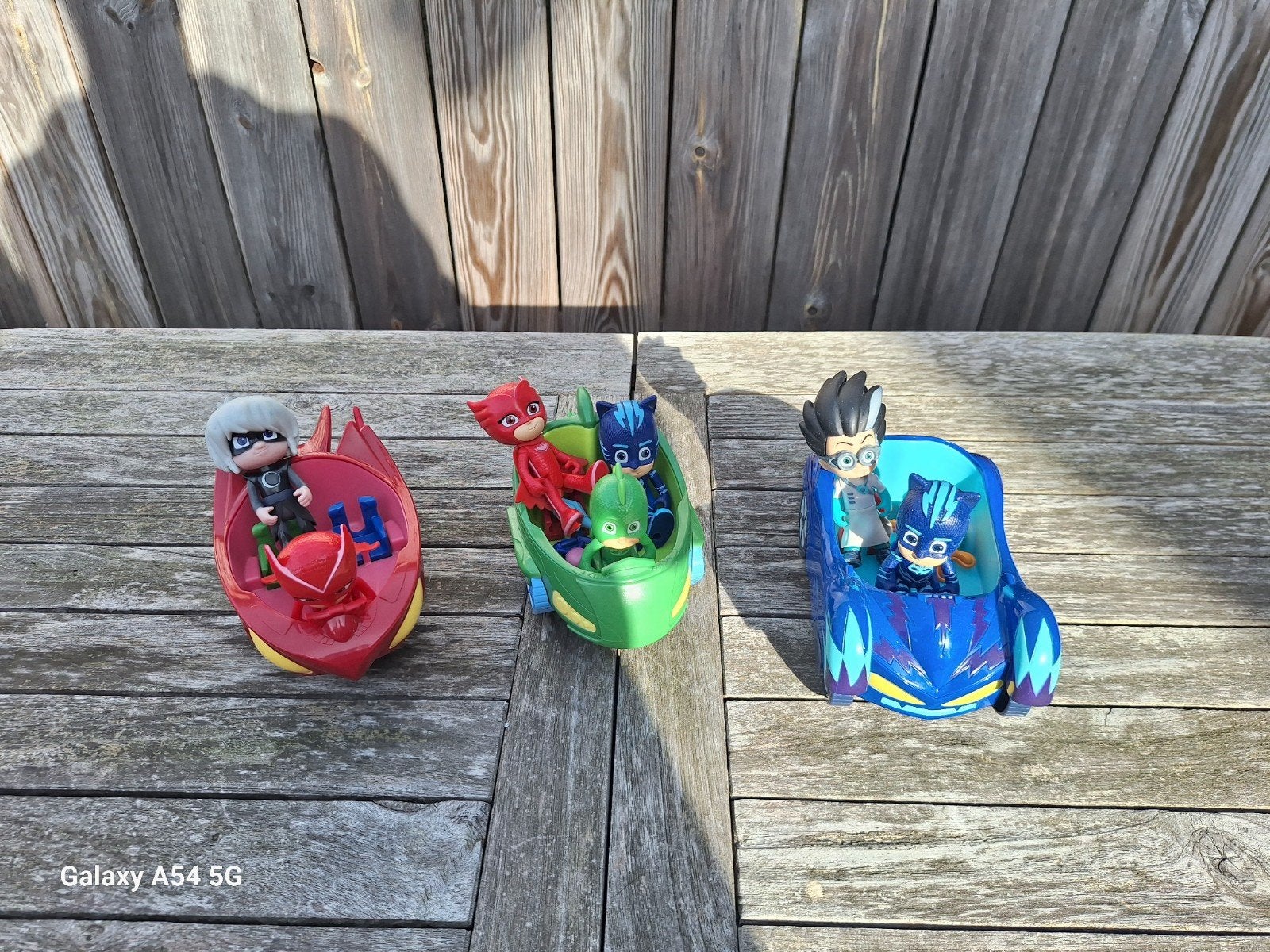 PJ Mask set, Ophalen
