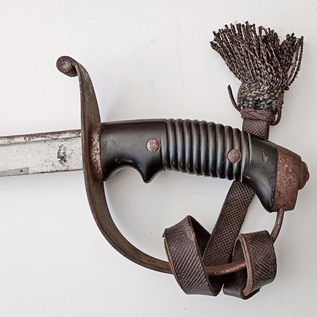 Sabre auxiliaire prussien de cavalerie – C. Eickhorn 14-18, Verzamelen, Militaria | Algemeen, Ophalen, Landmacht, Zwaard of Sabel