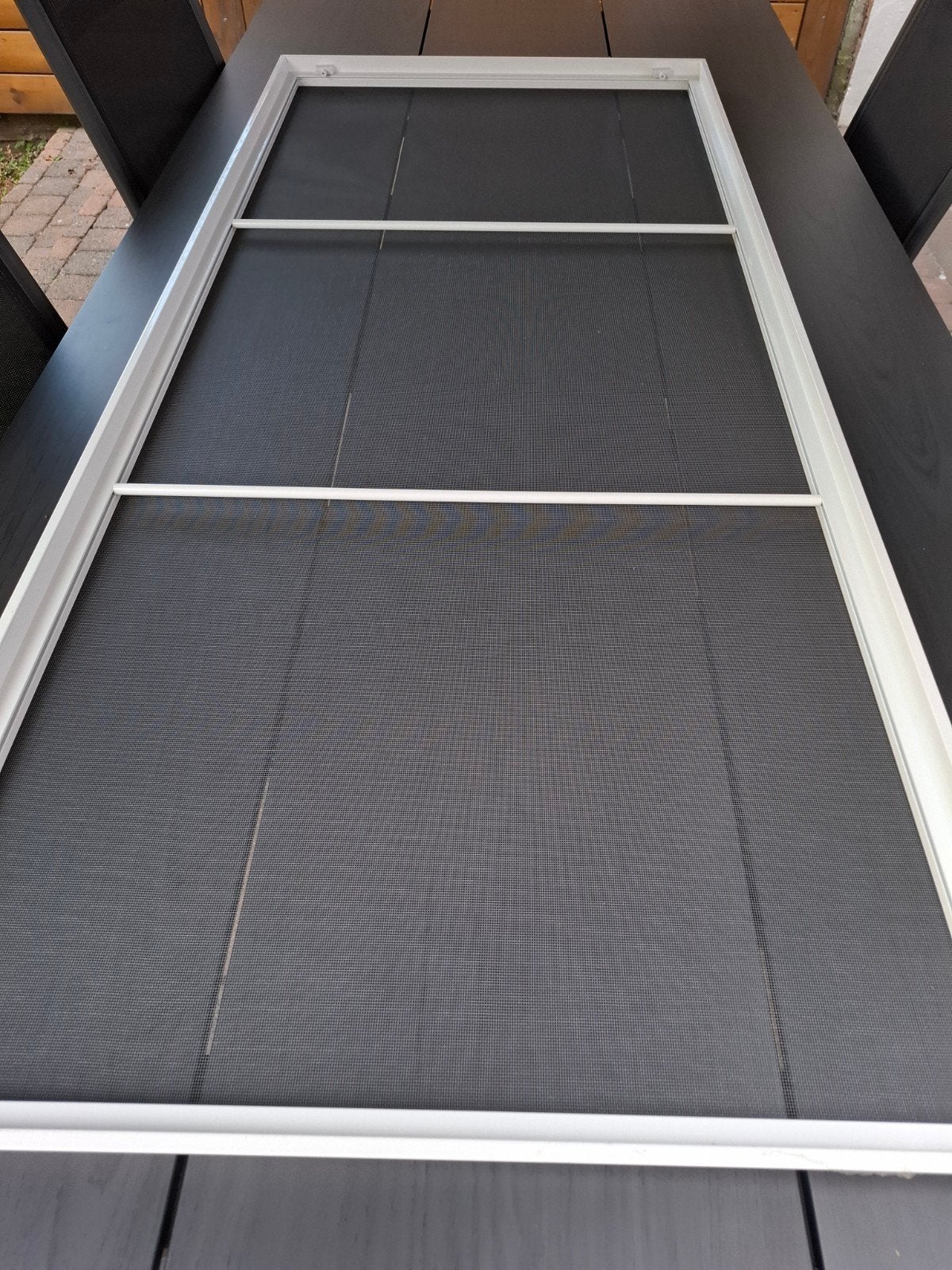 vliegenraam, Tuin en Terras, Zonneschermen, Ophalen
