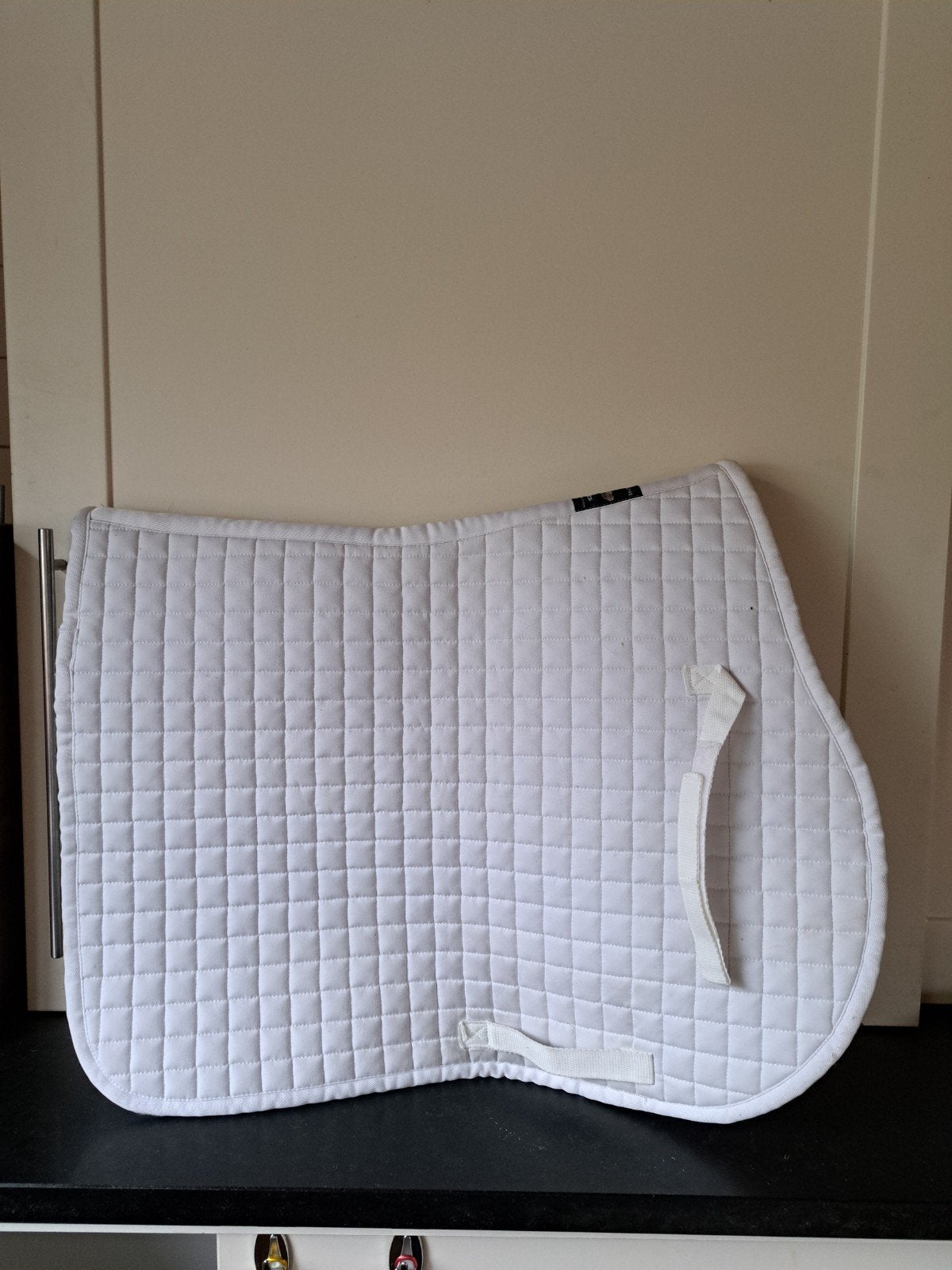 NIEUWE witte zadeldoek full, Dieren en Toebehoren, Full (L), Wit, Nieuw, Ophalen of Verzenden