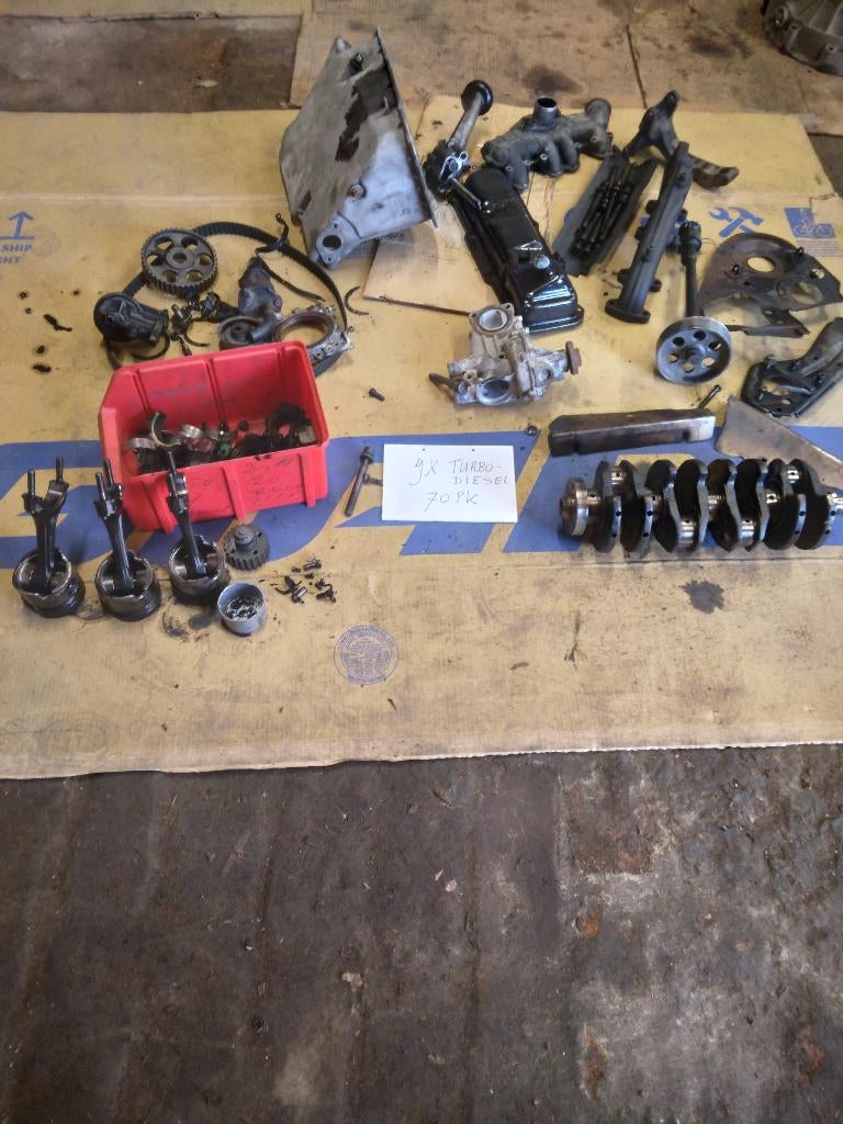 VW T3 JX Turbo-Diesel 70PK motoronderdelen, Auto-onderdelen, Ophalen of Verzenden, Gebruikt, Volkswagen