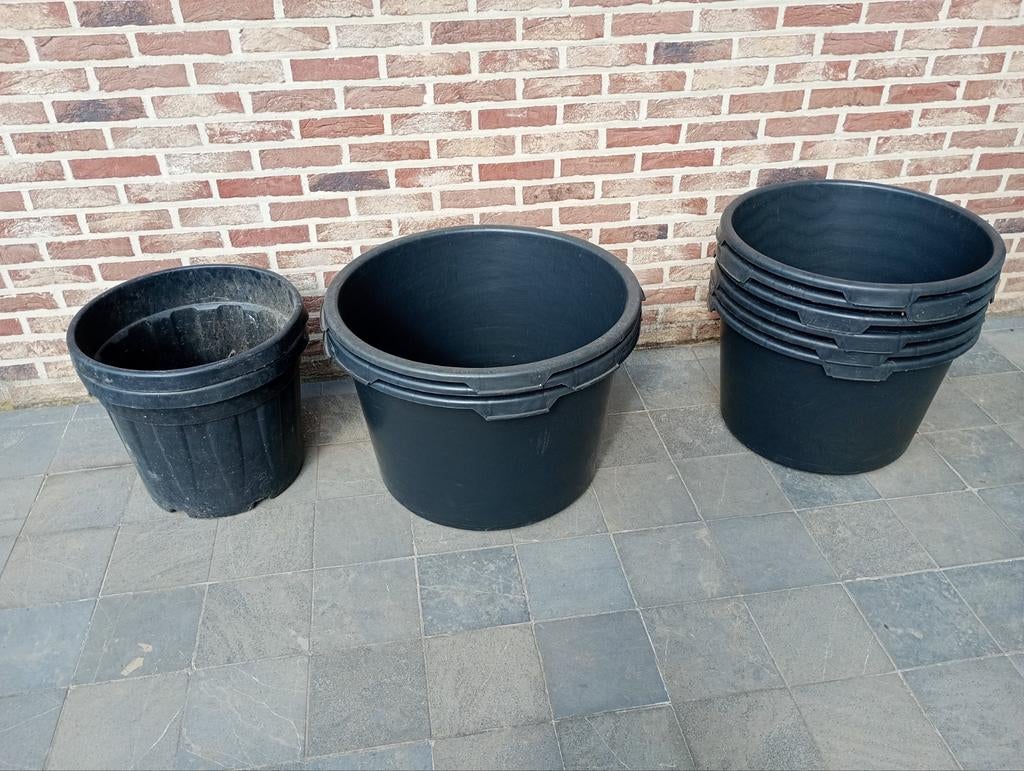 Plastic kuipen, Ophalen, Kunststof, Binnen