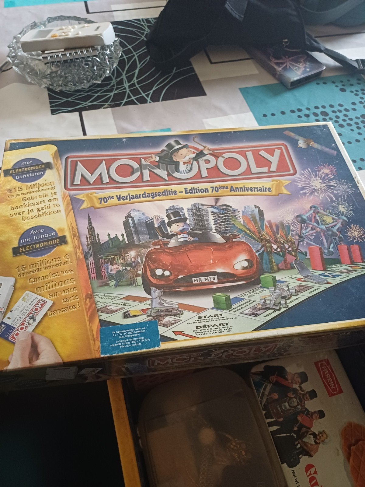 spellen, Enlèvement