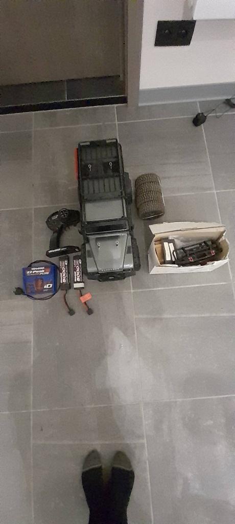 Traxxas trx4 grijs, Elektronische apparatuur, Overige elektronische apparatuur, Ophalen of Verzenden, Zo goed als nieuw