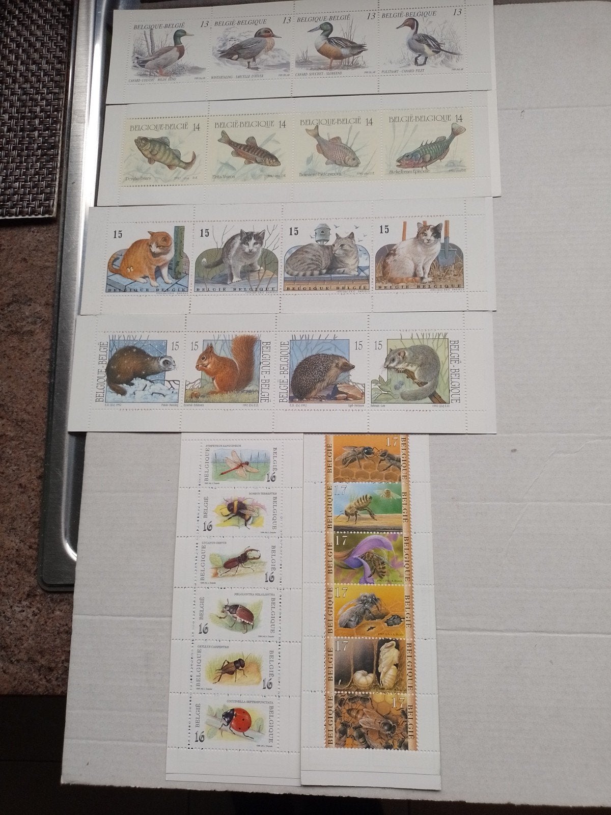 Timbres de Belgique, Enlèvement ou Envoi