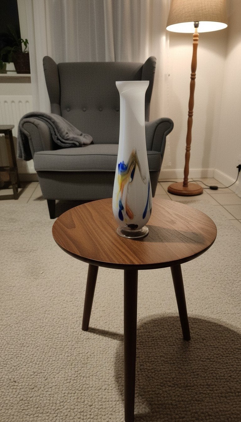 snowflow vintage de Dalian, ère, Enlèvement ou Envoi, Bleu, Verre