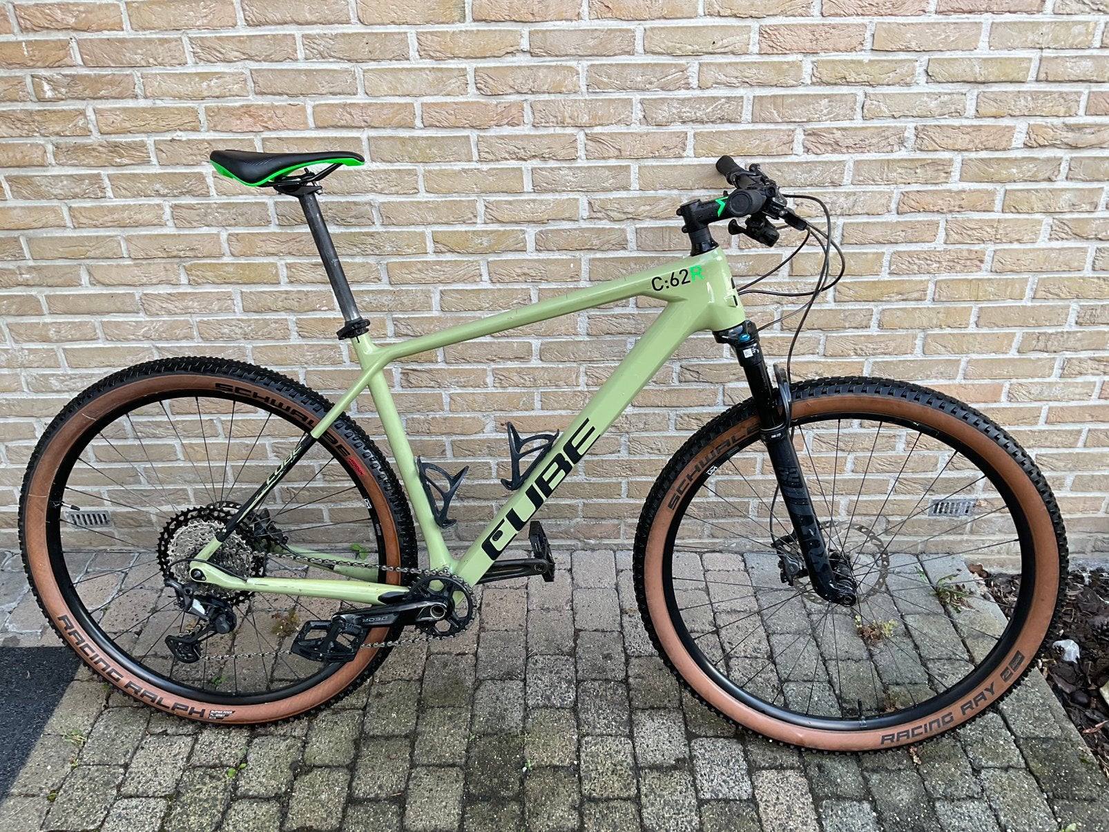 MTB Cube reaction race c62 carbon tubeless XL, Vélos & Vélomoteurs, Enlèvement, Utilisé