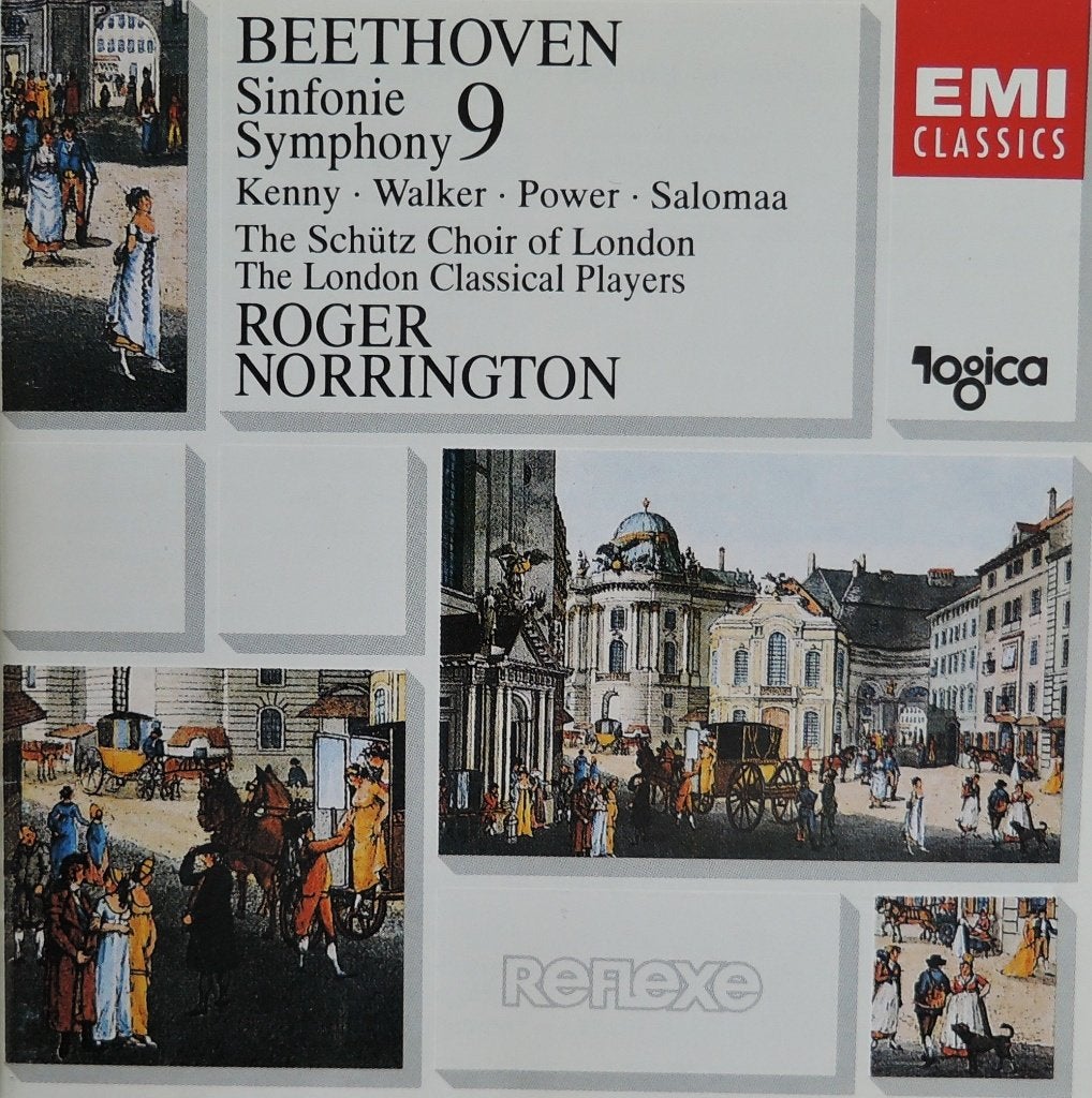 Beethoven 9 - The London Classical Players / Norrington- EMI, Ophalen of Verzenden, Zo goed als nieuw, Orkest of Ballet