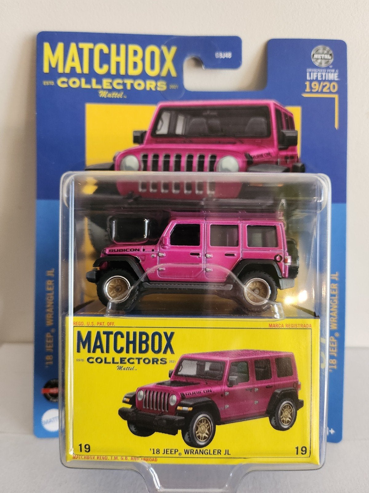 Matchbox Collectors 2018 Jeep Wrangler JL (2024), Ophalen of Verzenden