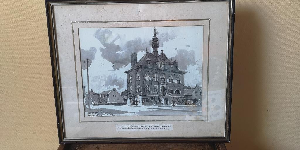 Prent Zomergem, Enlèvement, Gravure