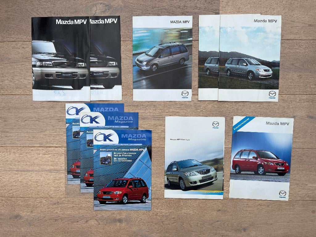 PROSPECTUS MAZDA MPV, Livres, Autos | Brochures & Magazines, Enlèvement ou Envoi, Utilisé, Mazda